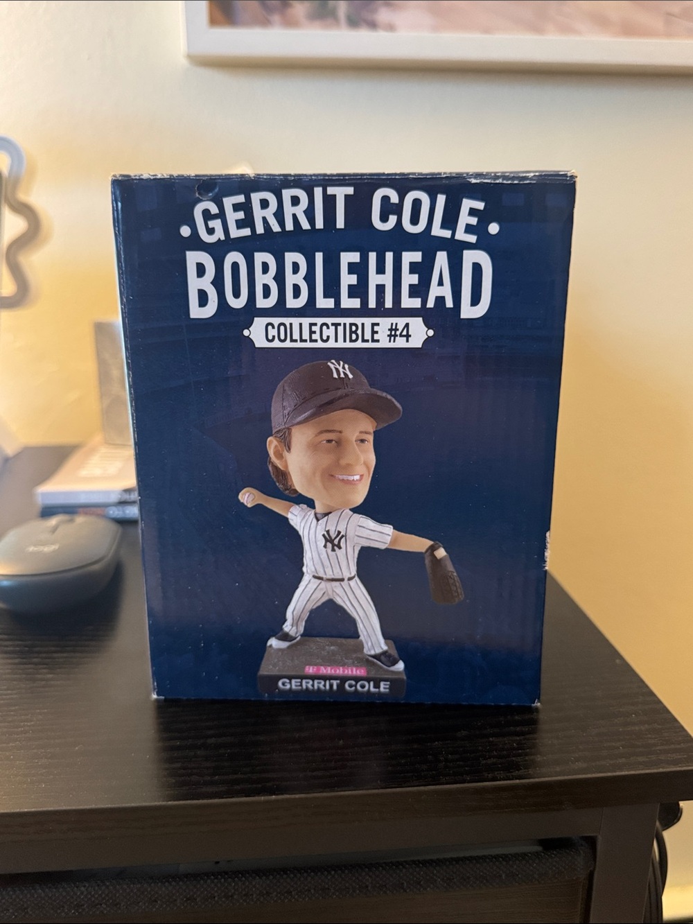 2022 Limited Edition Gerrit Cole Bobblehead - NY Yankees (Like New, Opened Box) - Picture 3 of 6